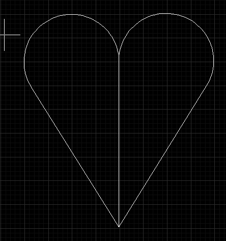 Image 3.png CAD修剪命令繪制心形愛心教程