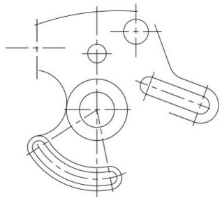 CAD如何繪制圓完善零件圖199.png CAD如何繪制圓完善零件圖199.png