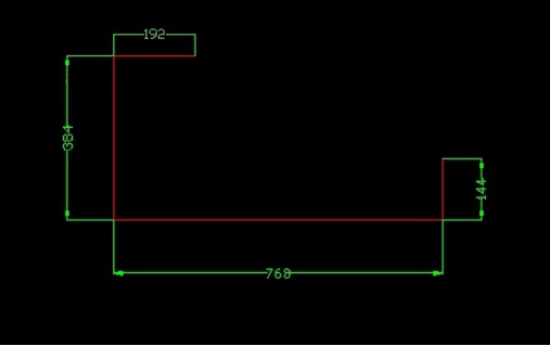 利用CAD重現不規則材料圓弧邊 利用CAD重現不規則材料圓弧邊