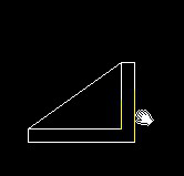 CAD中用直線和構造線繪制三角支架實例 CAD中用直線和構造線繪制三角支架實例