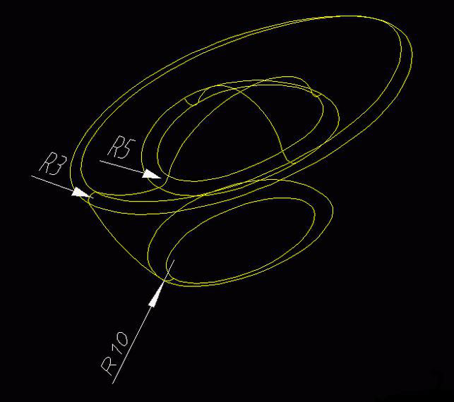 教你如何用CAD繪制三維元寶 教你如何用CAD繪制三維元寶