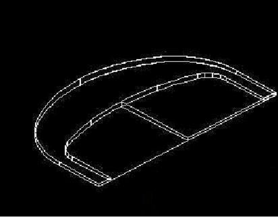 CAD三維建模梳子教程 CAD三維建模梳子教程