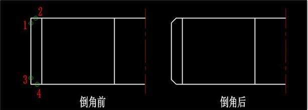 CAD圖形對象的倒角操作指南 CAD圖形對象的倒角操作指南