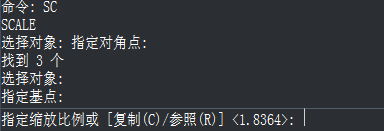 CAD中不計算比例值如何根據(jù)距離直接快速縮放 CAD中不計算比例值如何根據(jù)距離直接快速縮放
