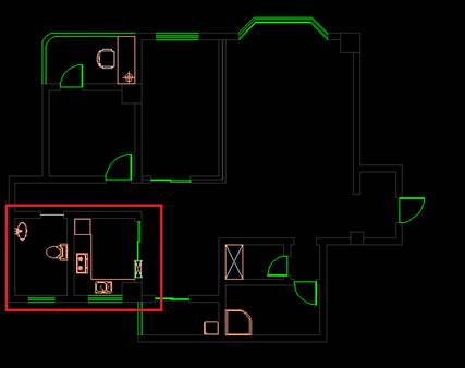 CAD中如何在一幅大圖中截取其中一部分打印 CAD中如何在一幅大圖中截取其中一部分打印