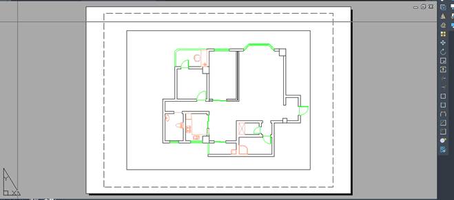 CAD中如何在一幅大圖中截取其中一部分打印 CAD中如何在一幅大圖中截取其中一部分打印