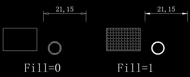 CAD中如何控制填充、文字等各類(lèi)圖形的顯示效果