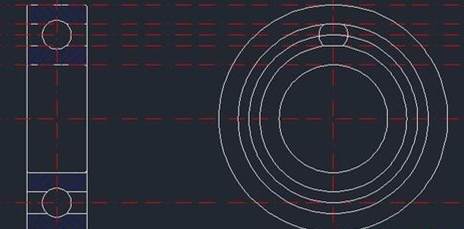 CAD畫深溝球軸承技巧 CAD畫深溝球軸承技巧