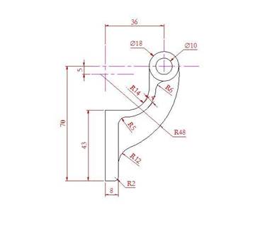 CAD怎么畫一個窗簾掛鉤? CAD怎么畫一個窗簾掛鉤?