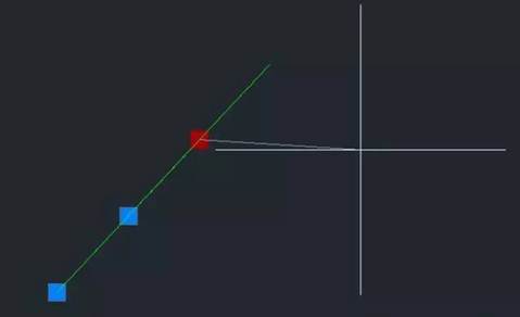 CAD中選中線條后藍色夾點處的拉伸和拉長有什么區別? CAD中選中線條后藍色夾點處的拉伸和拉長有什么區別?