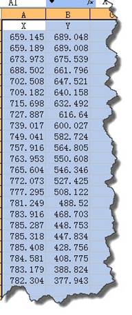 利用EXCEL如何在CAD里繪制任意曲線、折線 利用EXCEL如何在CAD里繪制任意曲線、折線