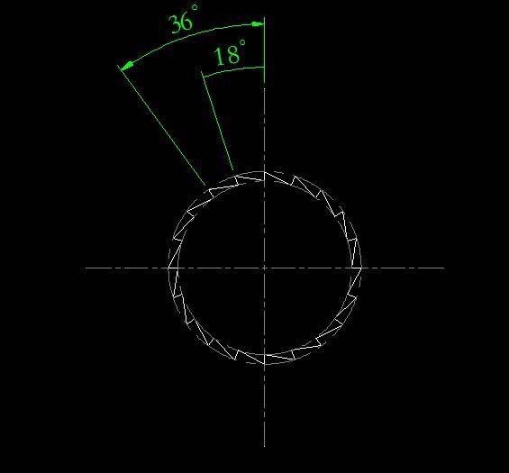 CAD怎么畫鋸齒盤圖紙 CAD怎么畫鋸齒盤圖紙