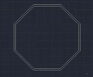 如何用CAD繪制八角凳