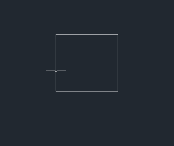 如何用CAD快速把四條不相交的線合成矩形? 如何用CAD快速把四條不相交的線合成矩形?