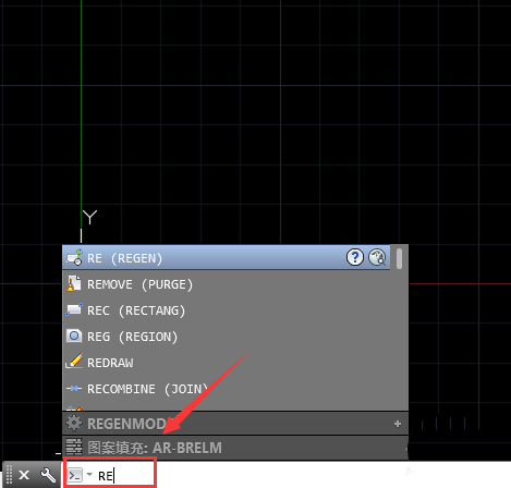 CAD圖形重新生成的教程 CAD圖形重新生成的教程