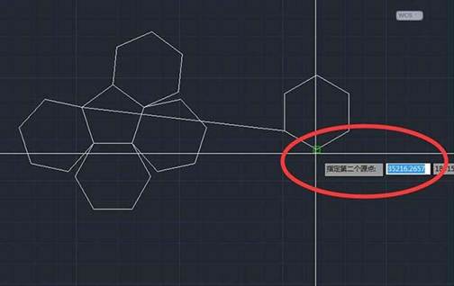 CAD怎么對齊多個六邊形 CAD怎么對齊多個六邊形