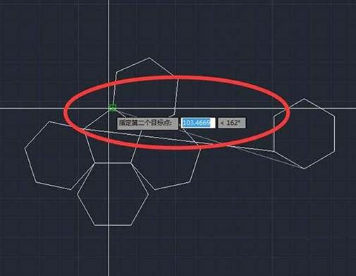 CAD怎么對齊多個六邊形 CAD怎么對齊多個六邊形