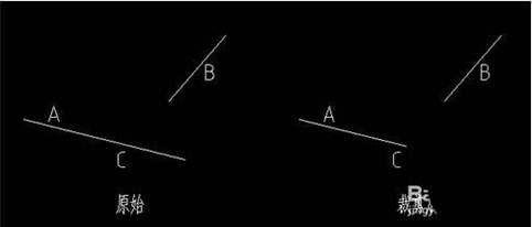 CAD兩條不相交的線段該怎么裁剪及延伸 CAD兩條不相交的線段該怎么裁剪及延伸