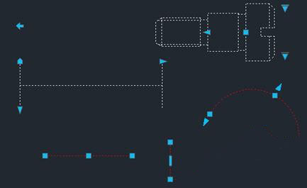 CAD怎么使用夾點(diǎn)編輯圖形 CAD怎么使用夾點(diǎn)編輯圖形