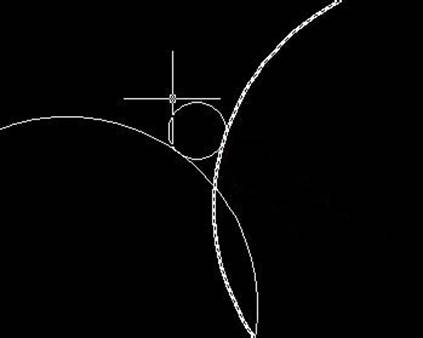 CAD怎么繪制兩個圓的相切圓 CAD怎么繪制兩個圓的相切圓