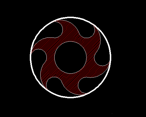 CAD怎么畫(huà)風(fēng)火輪? CAD怎么畫(huà)風(fēng)火輪?