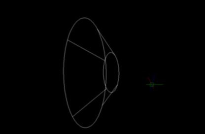 CAD三維設計中用旋轉命令畫圓臺 CAD三維設計中用旋轉命令畫圓臺