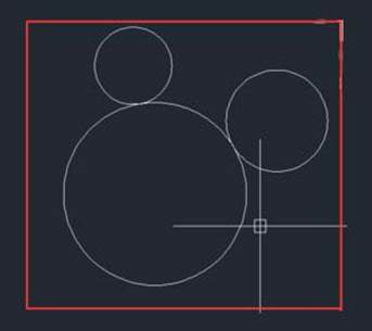 CAD如何繪制與兩個圓同時相切的圓