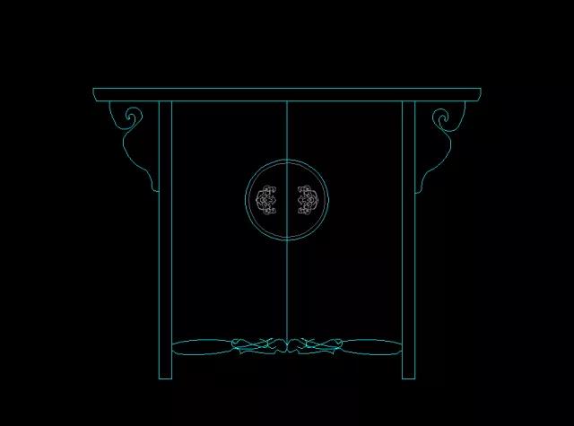 CAD怎么繪制中式家具平面圖？