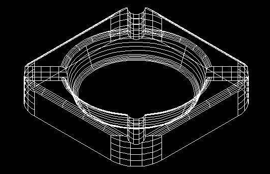 怎么用CAD畫煙灰缸？