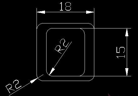 鍵盤帽用CAD怎么畫? 鍵盤帽用CAD怎么畫?