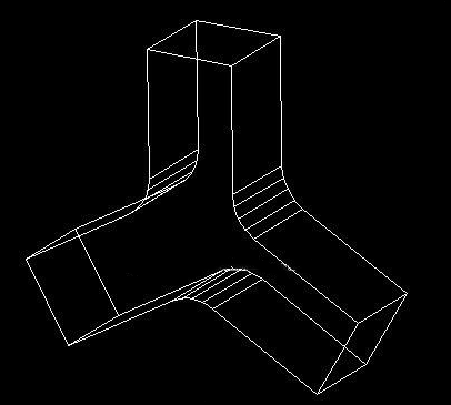 如何用CAD繪制一個(gè)三通管? 如何用CAD繪制一個(gè)三通管?