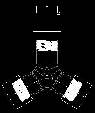 如何用CAD繪制一個(gè)三通管? 如何用CAD繪制一個(gè)三通管?