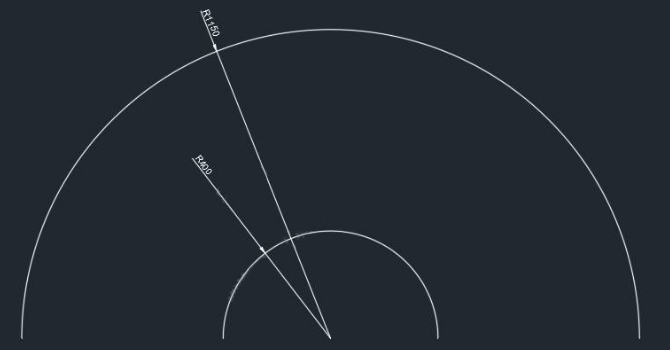 已知弧長和半徑如何在CAD中畫圓弧？