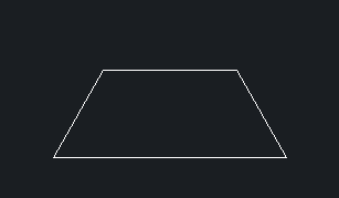 CAD等邊梯形的畫法 CAD等邊梯形的畫法