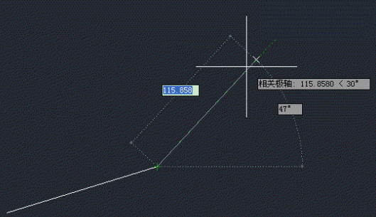 CAD繪制相對角度技巧 CAD繪制相對角度技巧