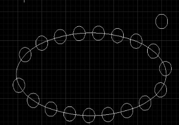 CAD橢圓陣列和路徑陣列怎么創建？