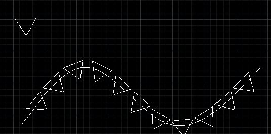 CAD圖形排列技巧 CAD圖形排列技巧