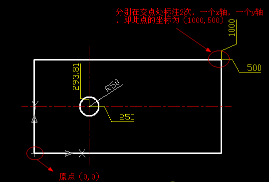 如何使用CAD坐標標注 如何使用CAD坐標標注