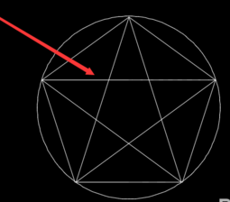 CAD中如何畫星星 CAD中如何畫星星