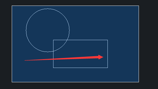 CAD中從右往左與從左往右框選的不同 CAD中從右往左與從左往右框選的不同