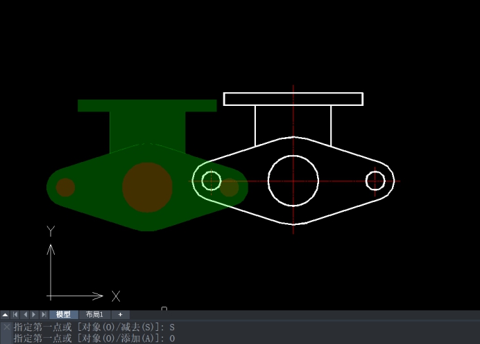 CAD利用加減方式查詢組合面積 CAD利用加減方式查詢組合面積