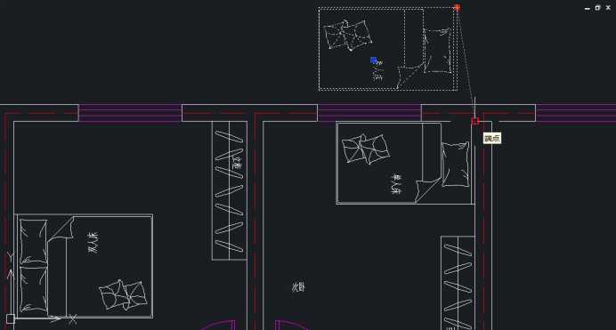 CAD如何使用MOVE命令改變對象的位置 CAD如何使用MOVE命令改變對象的位置