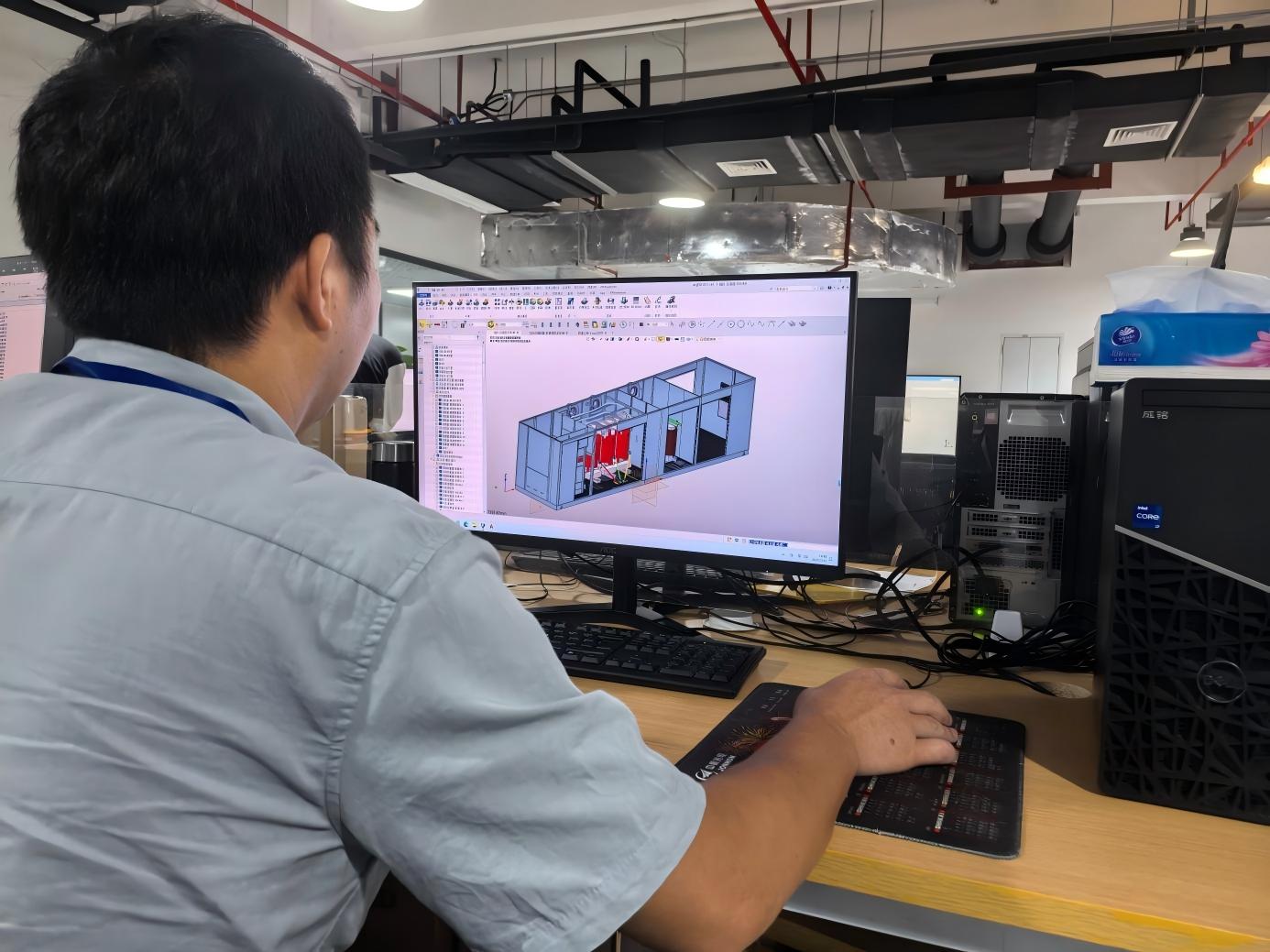 智光工程師應用中望3D繪制模型
